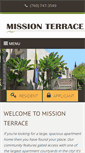 Mobile Screenshot of missionterraceapartments.com